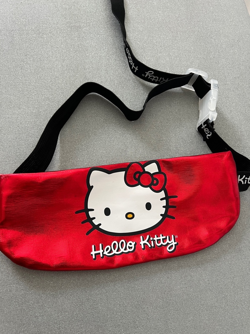 Hello Kitty | Red and Black Kids Fanny Pack Accessory